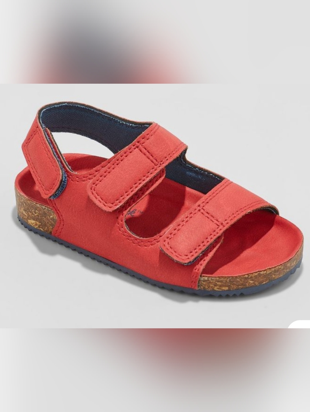 Cat & Jack Toddler Boys' Bright Red Sandals